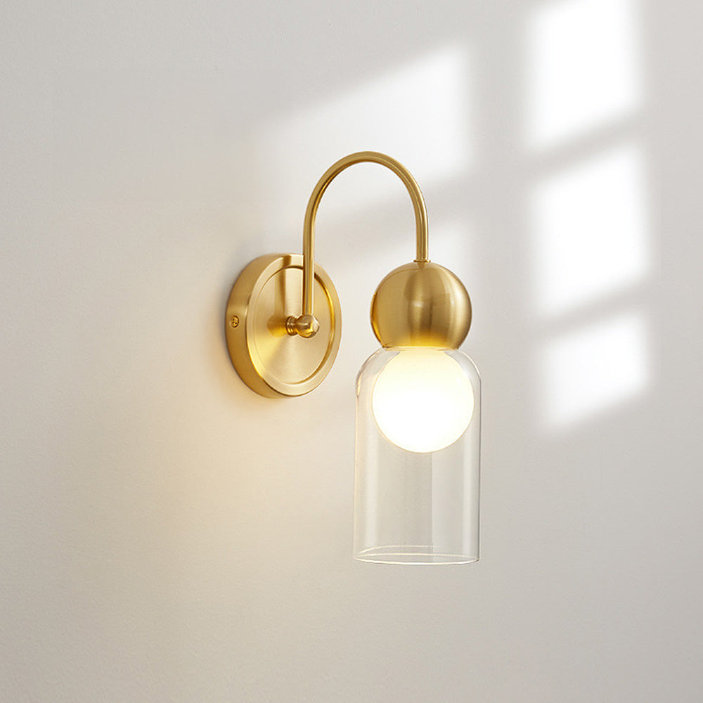GlowFlare - Applique Murale Scandinave Transparente