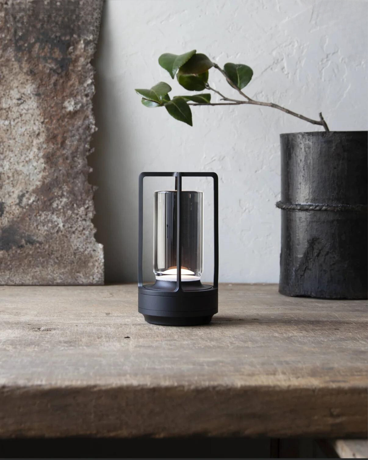 Qandlelight - Lampe de table sans fil rechargeable et tactile