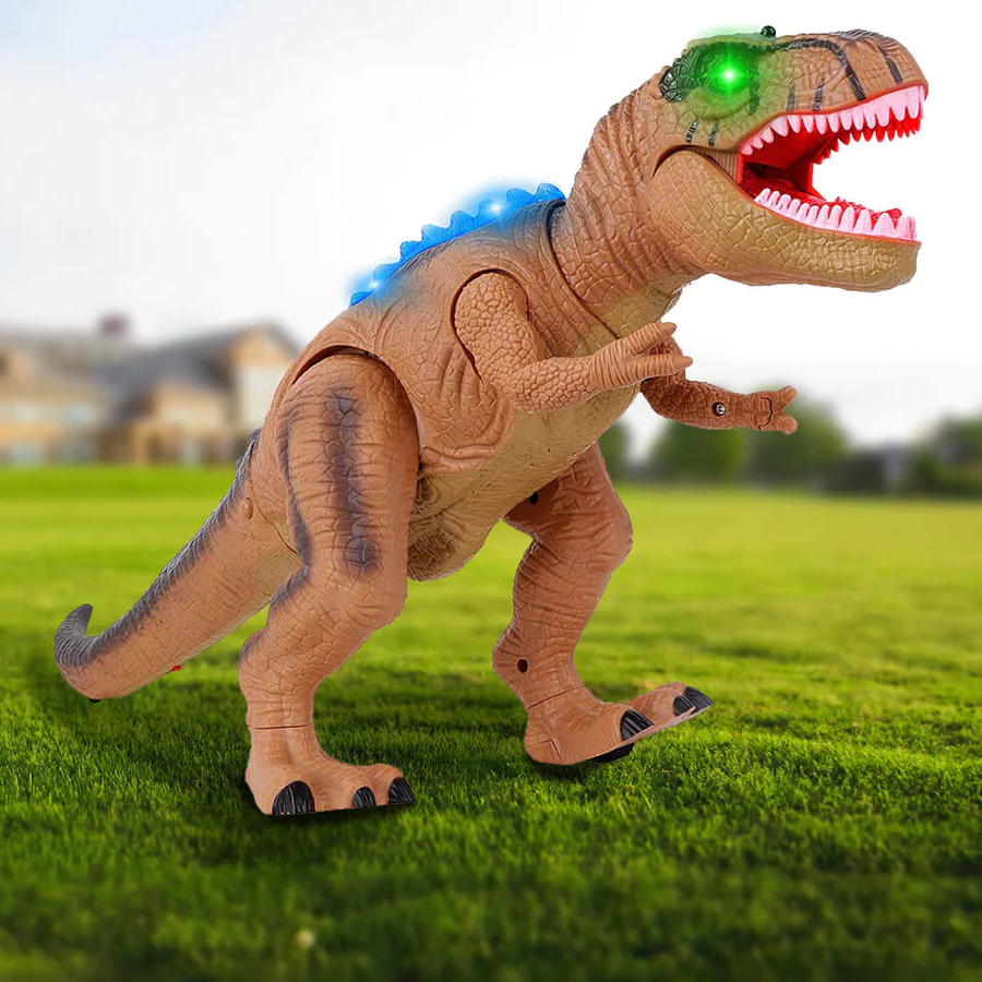 Dinosaure Télécommandé | Jouet Dinosaure Interactif avec Lumières LED et Sons Réalistes | Aventure Éducative pour Enfants 1