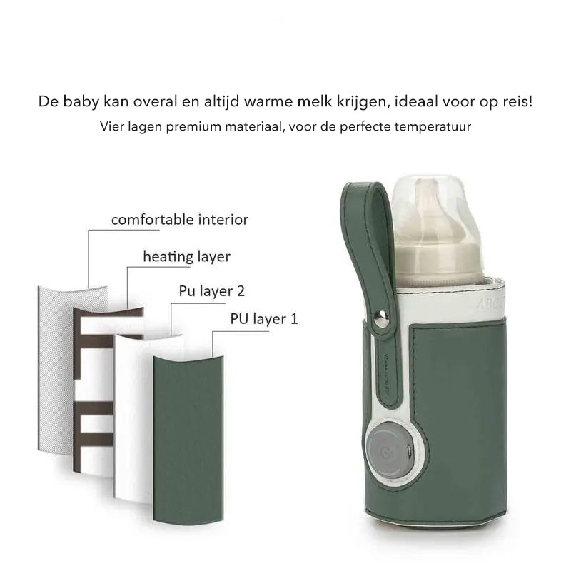 Smart Mama - Chauffe-biberon portable sans fil pour bébé