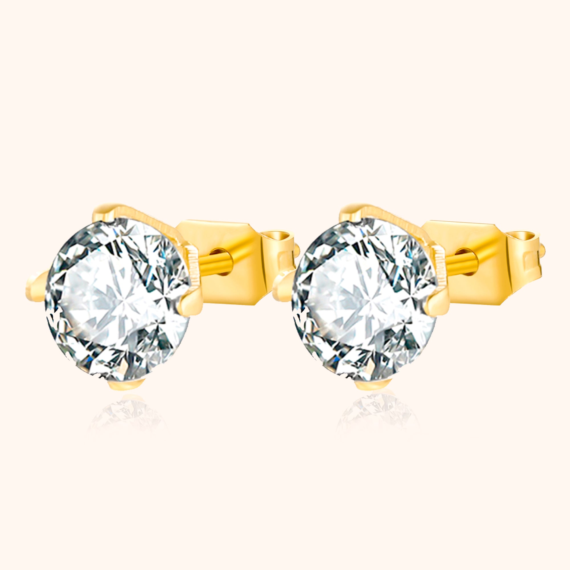 Mira - Mini boucles d'oreilles à la zircone scintillante