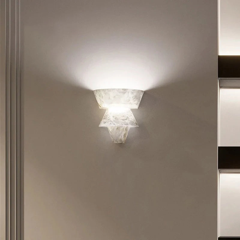 Éclairage Moderne | Applique Murale Design en Marbre Naturel ? Éclairage LED Économique pour Salon et Chambre 3