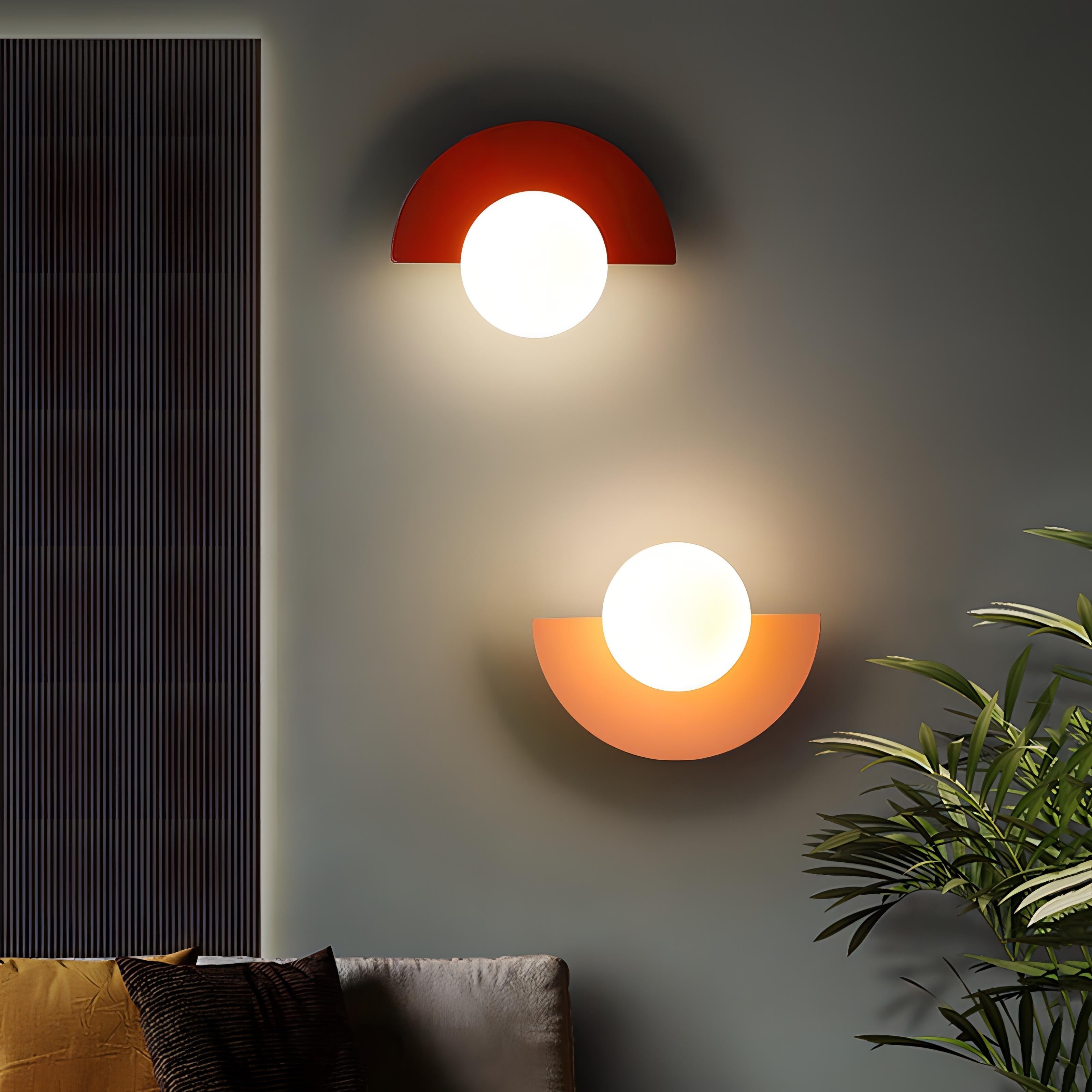 Éclairage Nordic | Applique Murale en Métal avec 6 Couleurs Élégantes | Design Scandinave pour Ambiance Moderne 1