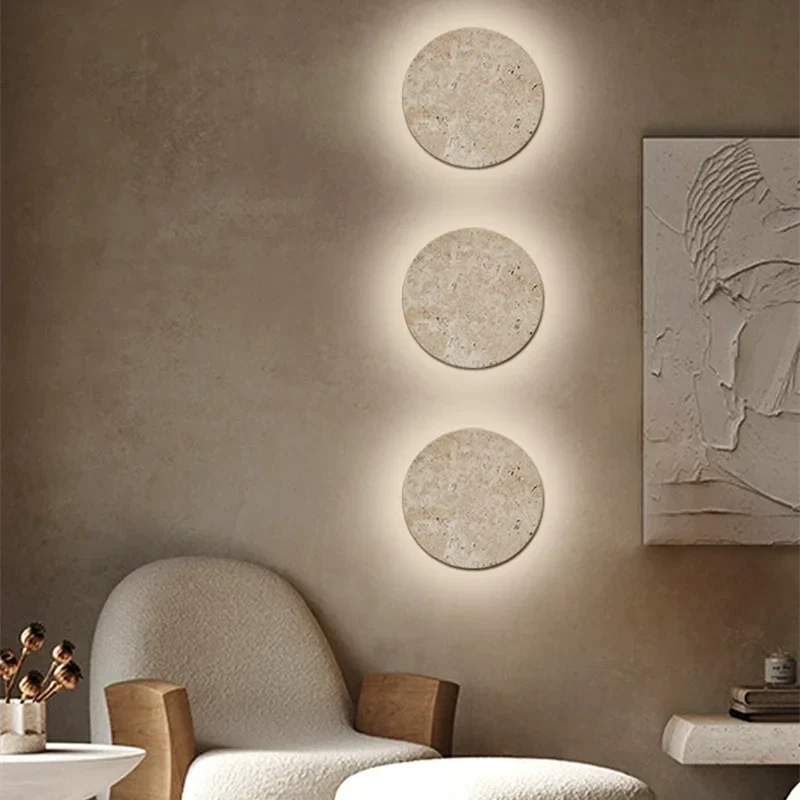 Éclairage ZenGlow | Applique Murale Minimaliste Wabi-Sabi avec Design Naturel | Ambiance Apaisante pour Tous les Espaces 1