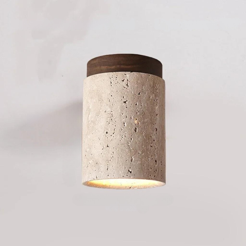 ÉclatPierre | Lampe Encastrable LED en Travertin avec Finition Élégante | Éclairage Doux pour Ambiance Chaleureuse 7