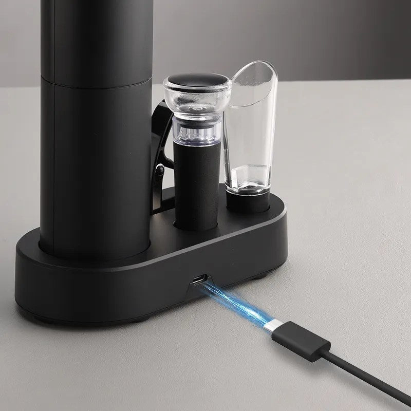 VinoEase - Tire-Bouchon Électrique Rechargeable