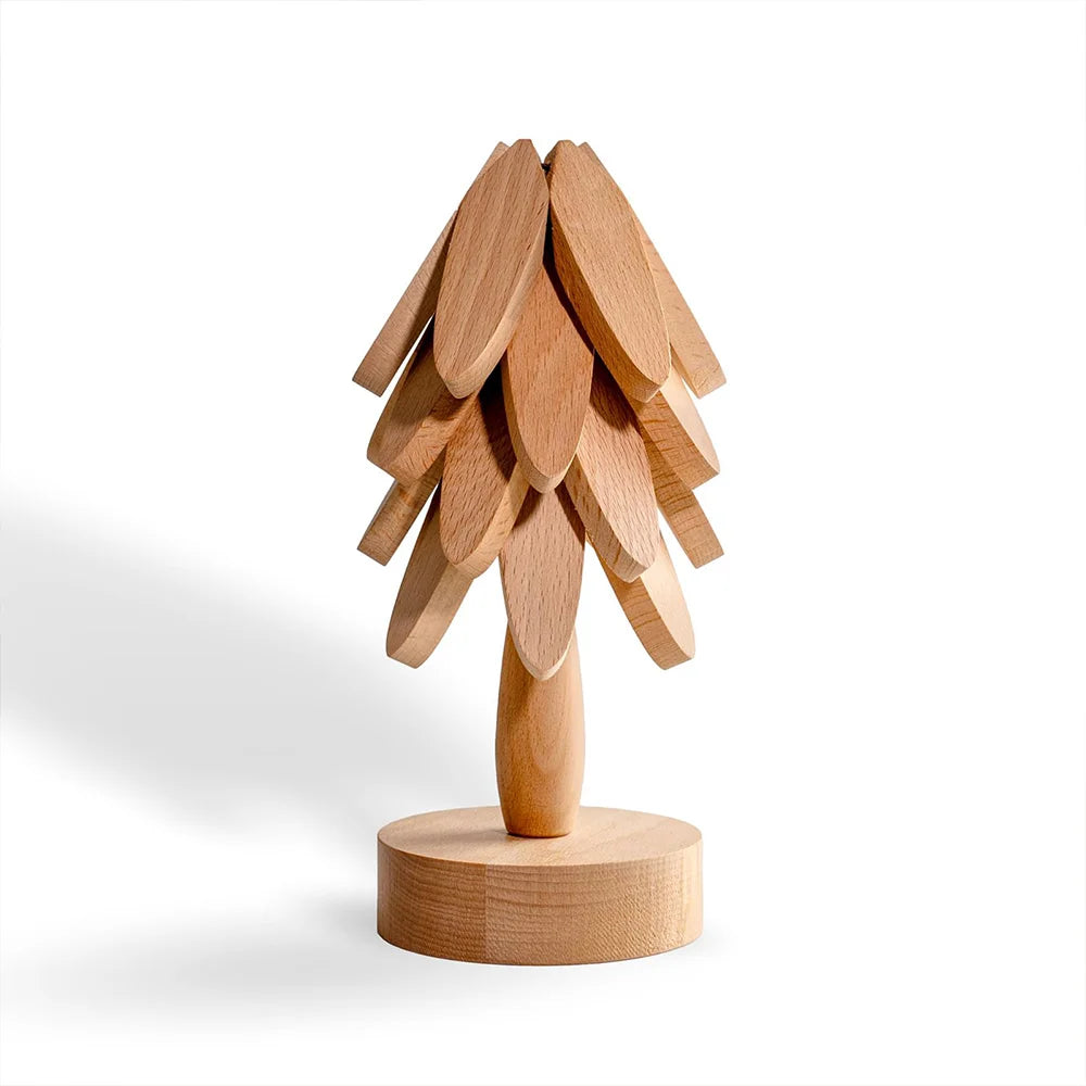 Élégance Naturelle | Sous-Verres en Bois de Noyer avec Support Innovant | Protection et Style pour Votre Table 2