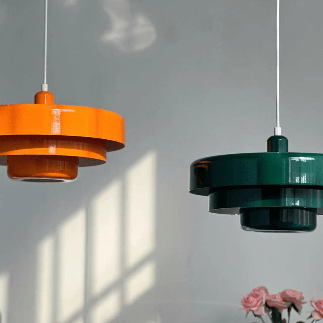 Élégance Vintage | Lampe à Suspension Luminaire LED avec Design Sophistiqué | Éclairage Ambiant pour Intérieur Chaleureux 2