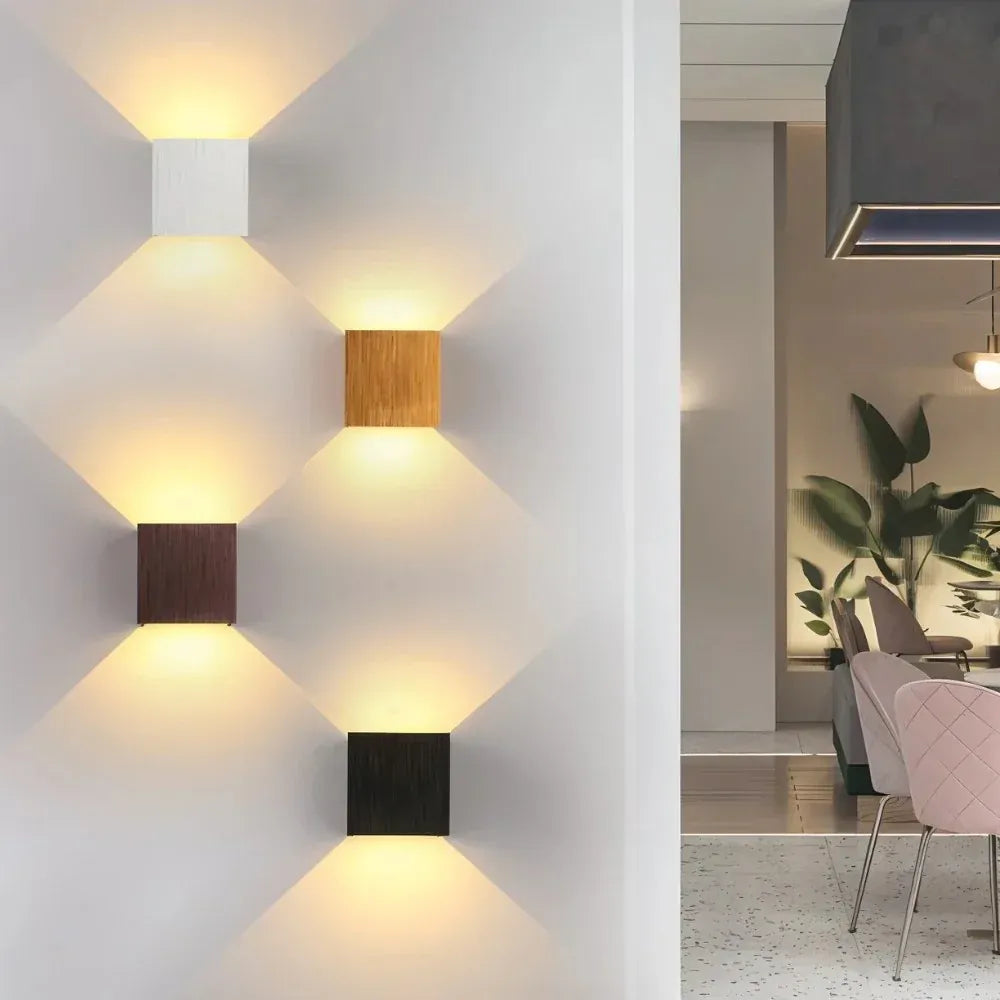 ElegantBeam | Applique Murale Design en Aluminium avec Lumière Chaude et Froide ? Éclairage Minimaliste pour Salon et Chambre 2