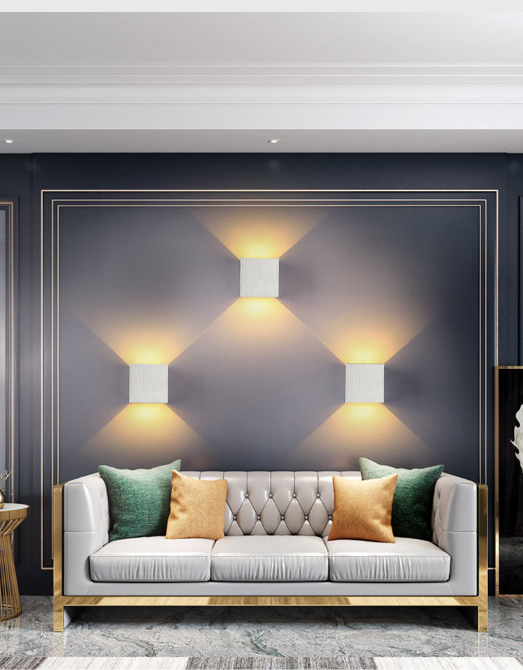 ElegantBeam | Applique Murale Design en Aluminium avec Lumière Chaude et Froide ? Éclairage Minimaliste pour Salon et Chambre 7