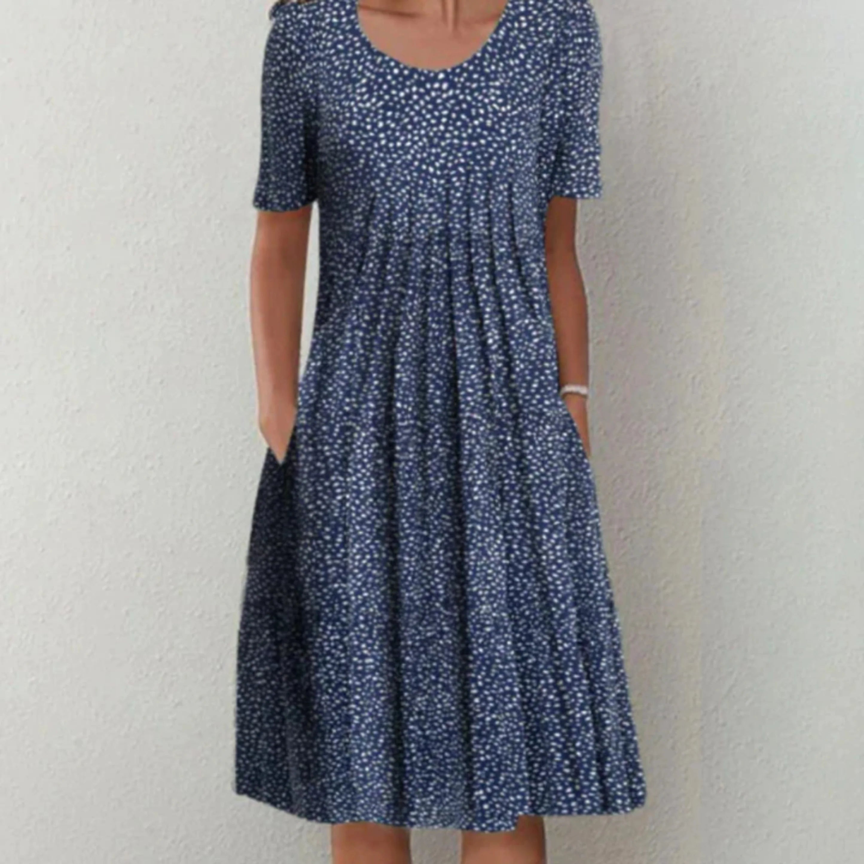 Emma | Élégante Robe d'Été Fleurie Midi 3