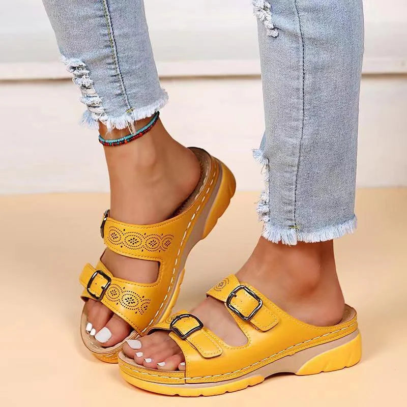 Emma | Sandales Confortables en Cuir Souple 2