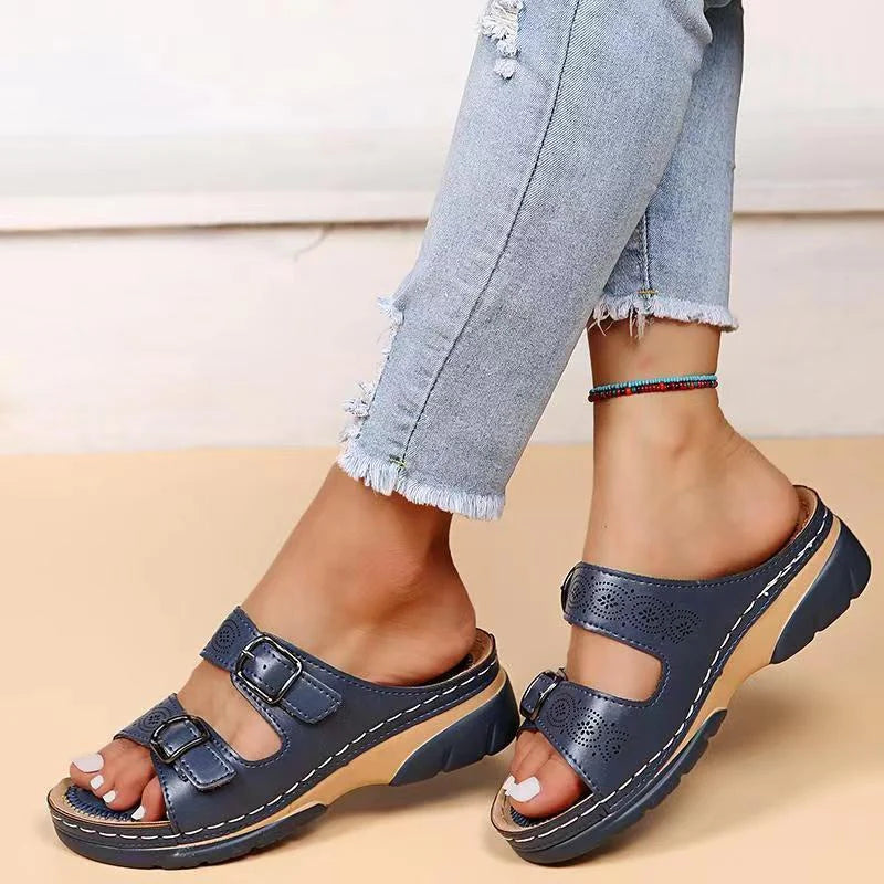 Emma | Sandales Confortables en Cuir Souple 3