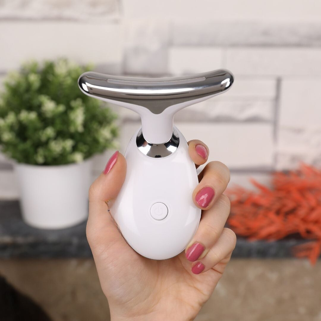 SereneTouch Massager – 3-en-1 Visage et Cou