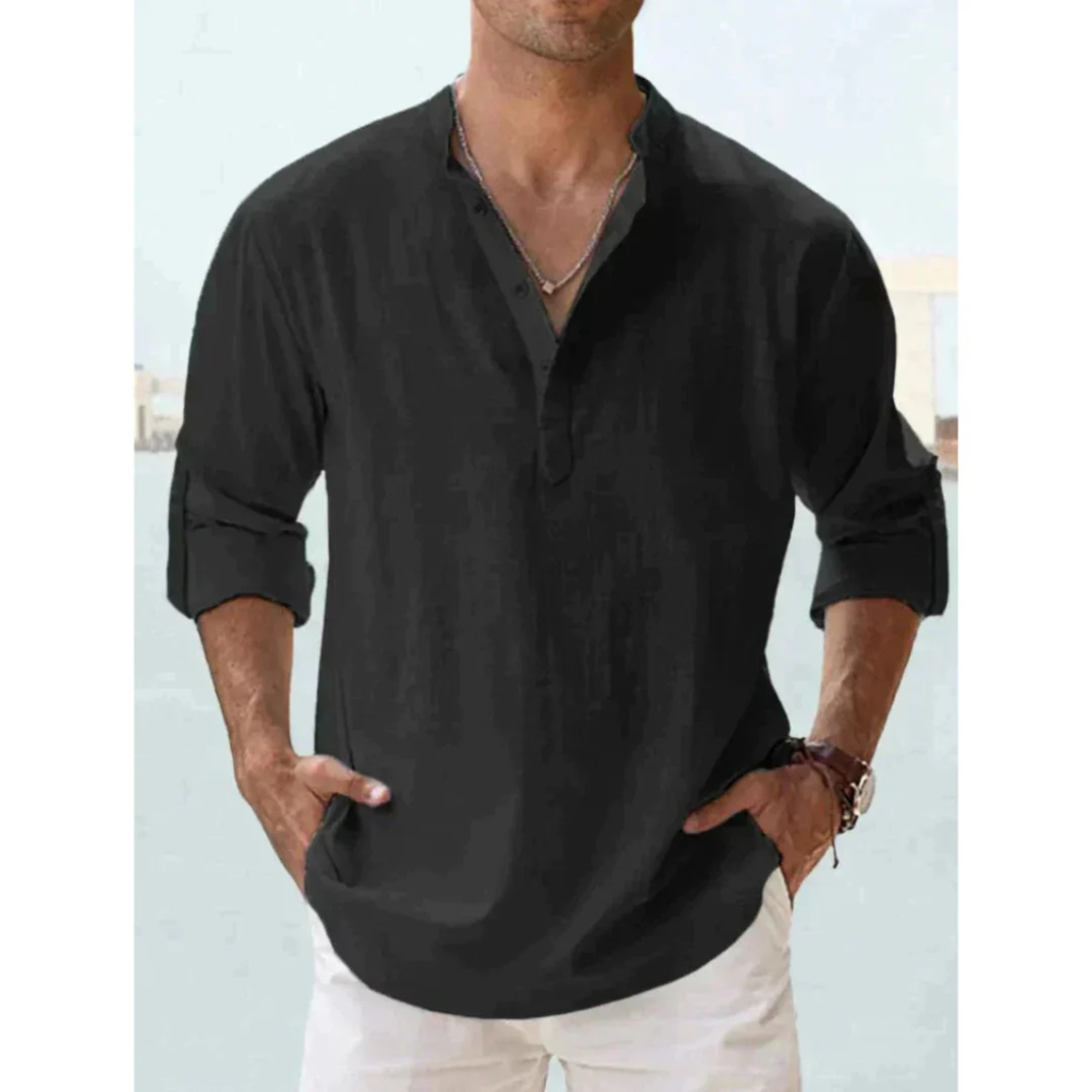 Ethan | Élégante Chemise Légère pour Homme 1