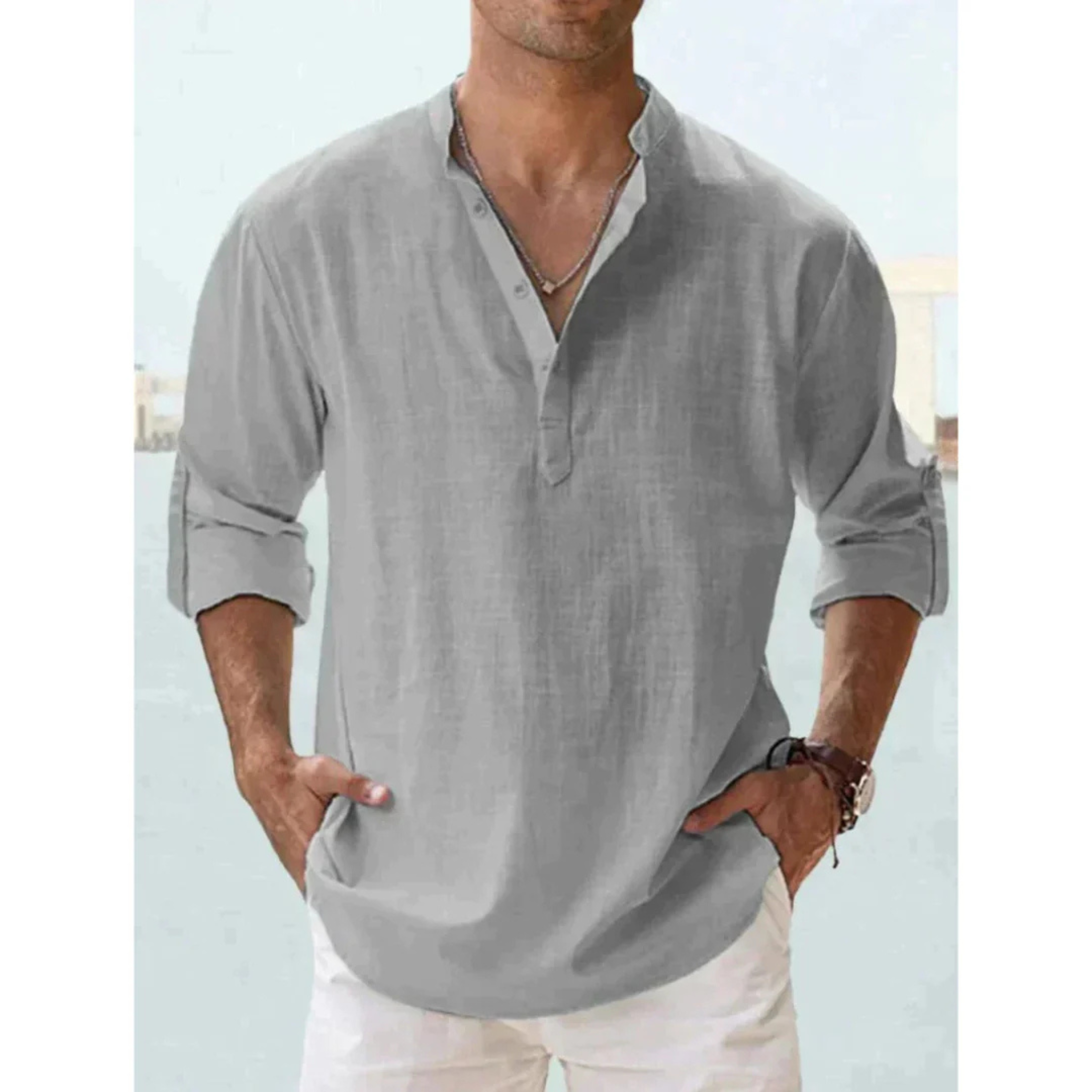 Ethan | Élégante Chemise Légère pour Homme 3