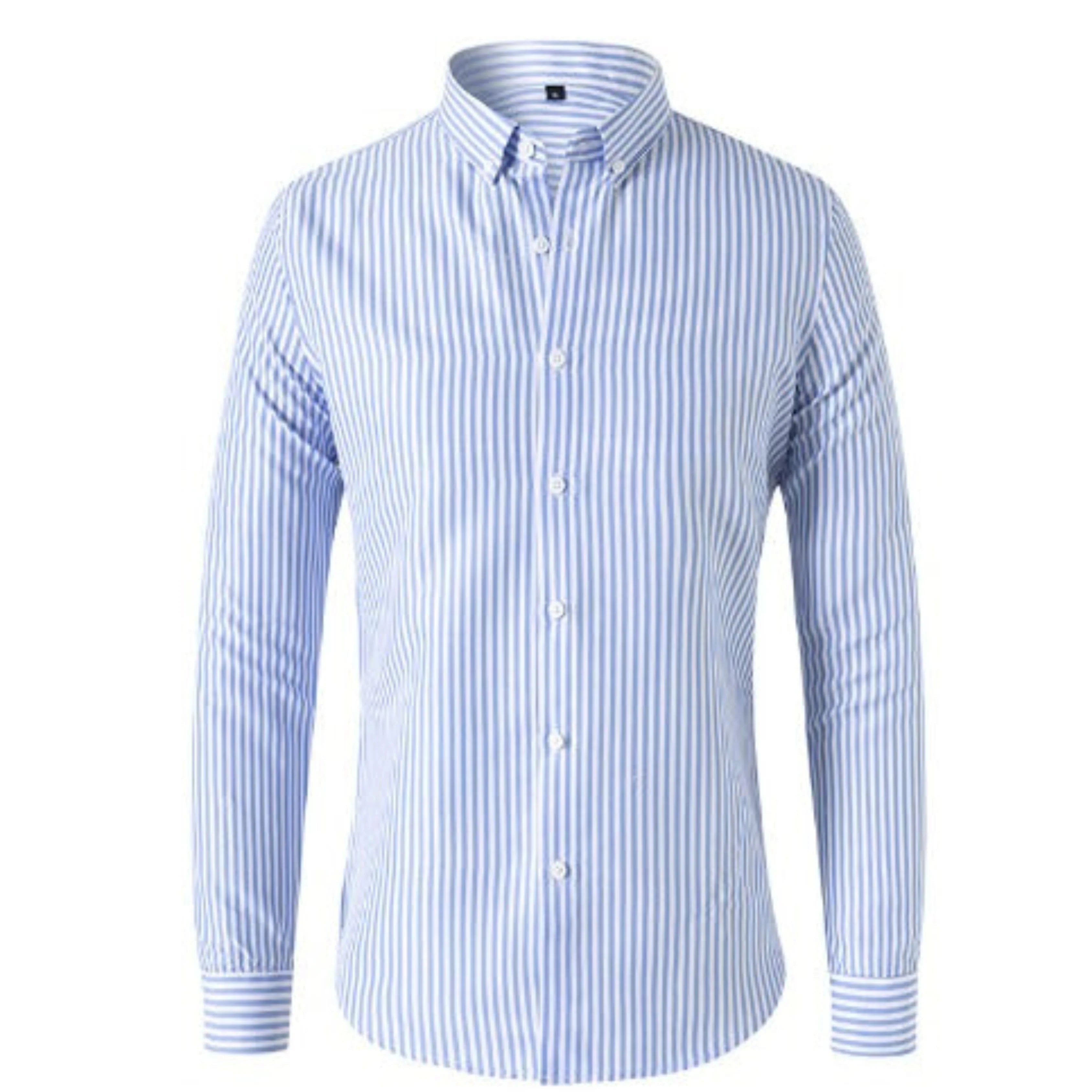 Ethan | Élégante Chemise Rayée Légère 3