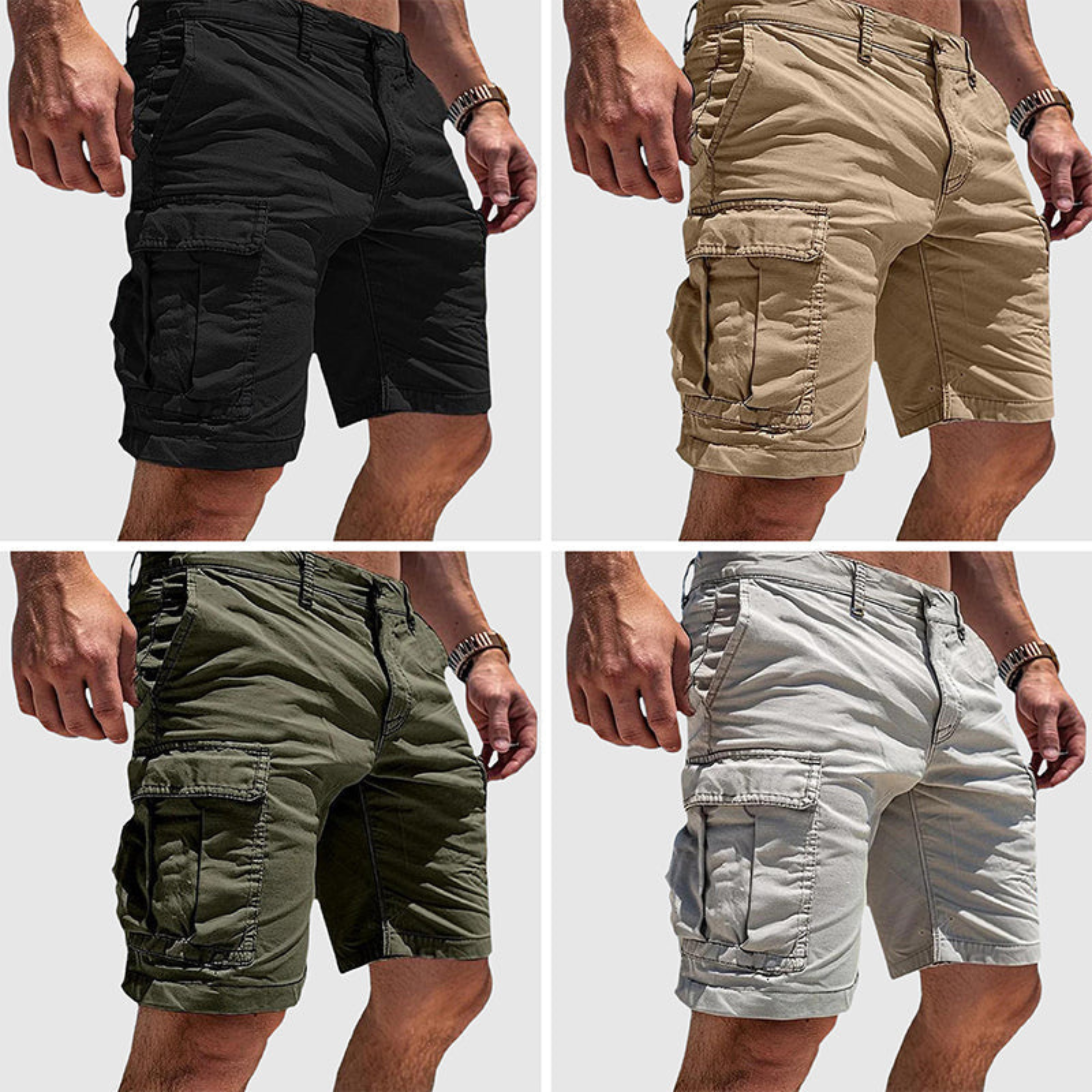 Ethan | Pratiques Shorts Cargo Homme Confortables 3