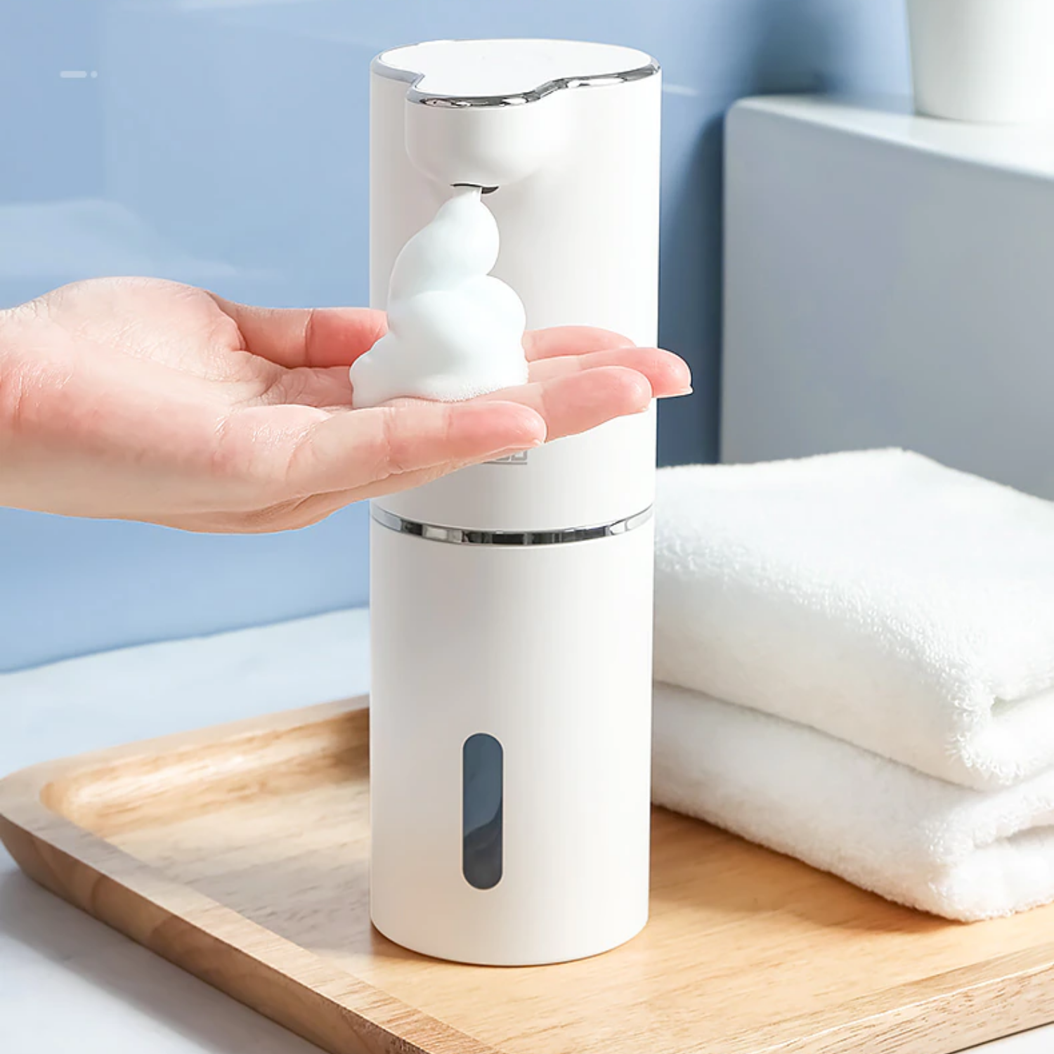 Zeppie™ Dispenser - Savon Mousse Automatique Hygiène