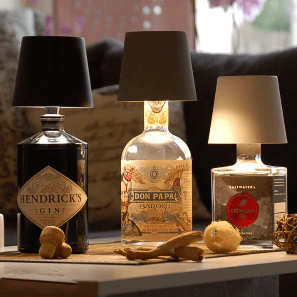 GlowBottle - Lampe Bouteille LED Stylée Intérieur