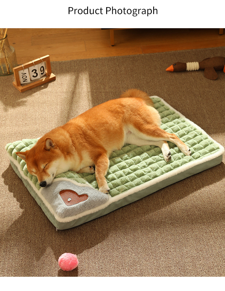 LuxePlush - Tapis Chien Chaud Petites et Moyennes Races