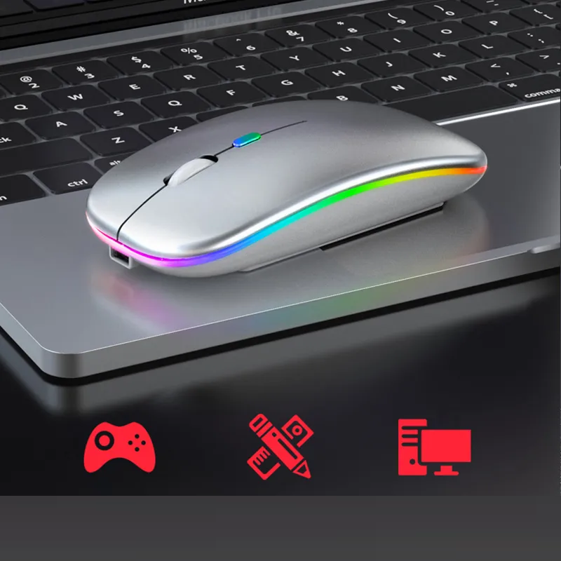 LuxeClick Mouse – Souris Bluetooth Rechargeable Sans Fil