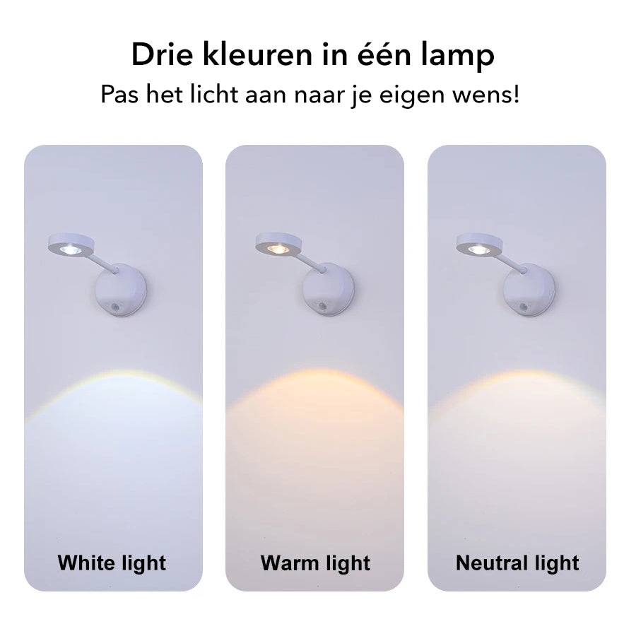 Gallery Light - Applique murale LED sans fil et orientable