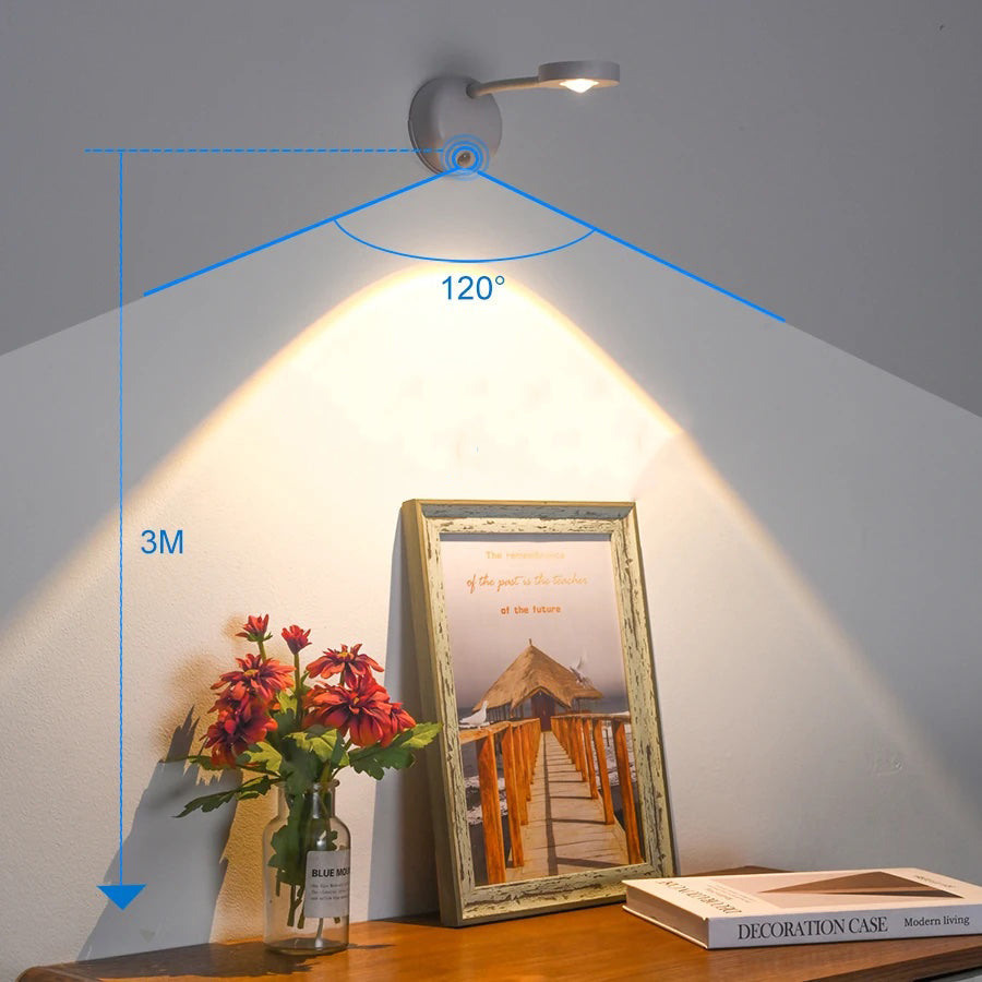 Gallery Light - Applique murale LED sans fil et orientable