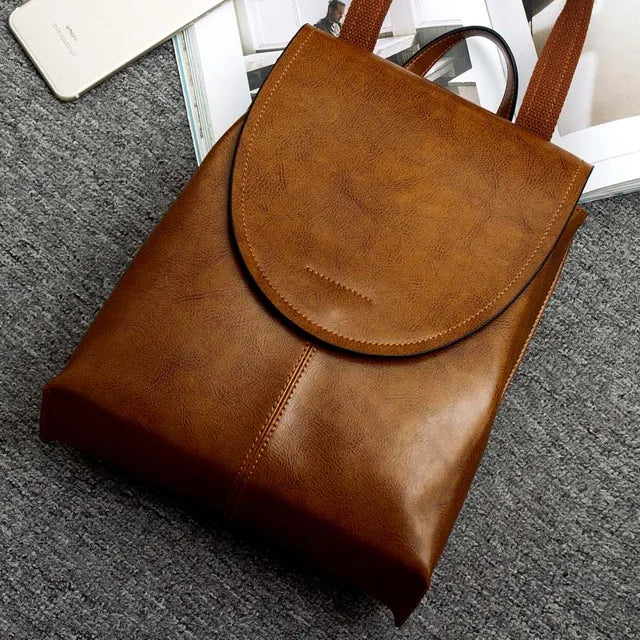 UrbanChic Backpack - Sac À Dos Cuir Tendance Femme