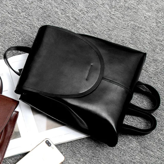 UrbanChic Backpack - Sac À Dos Cuir Tendance Femme