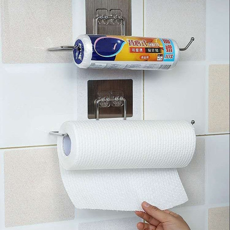 RollMate Holder – Set Porte-Rouleau Cuisine Pratique