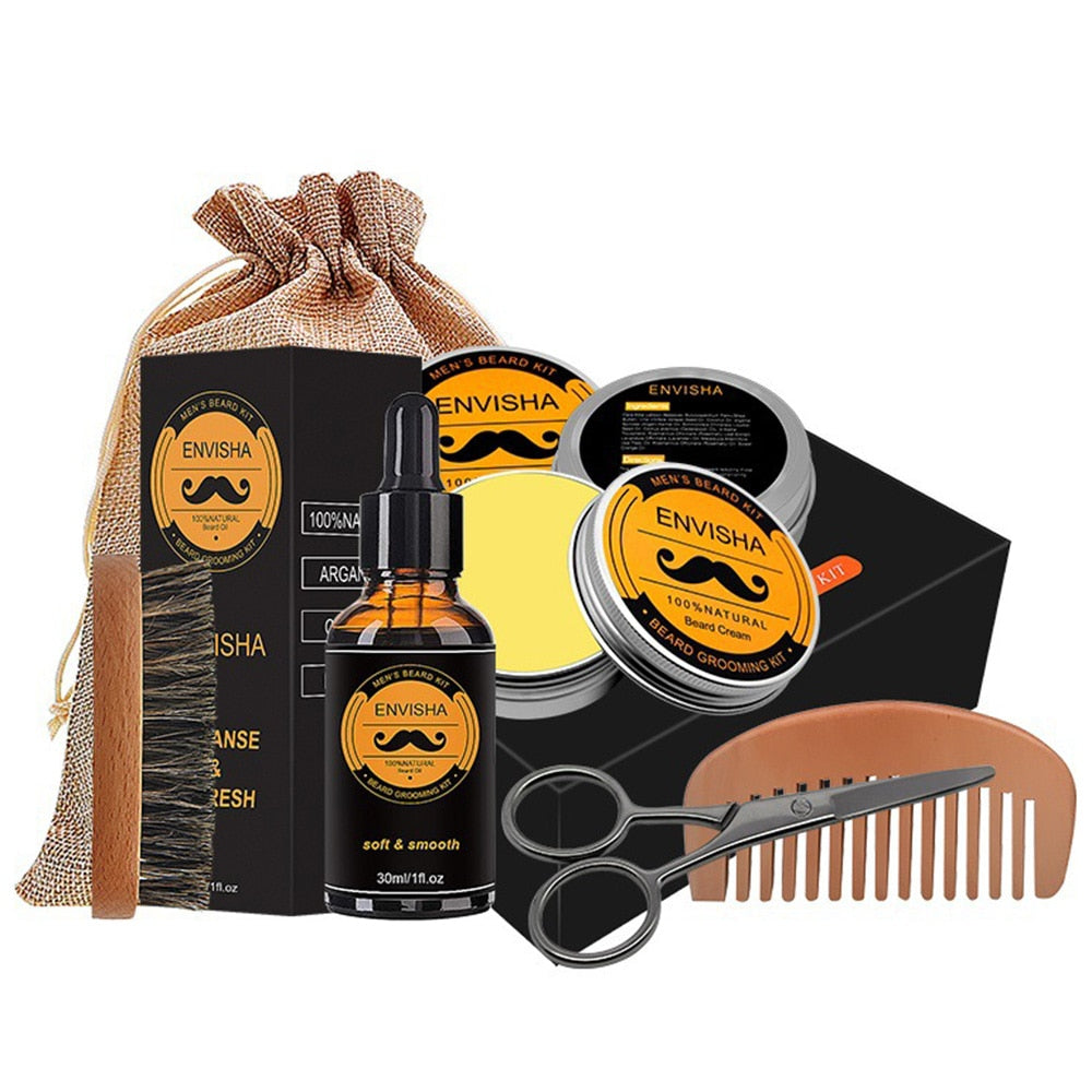 BeardBoost - Kit Soin Croissance Barbe pour Peau
