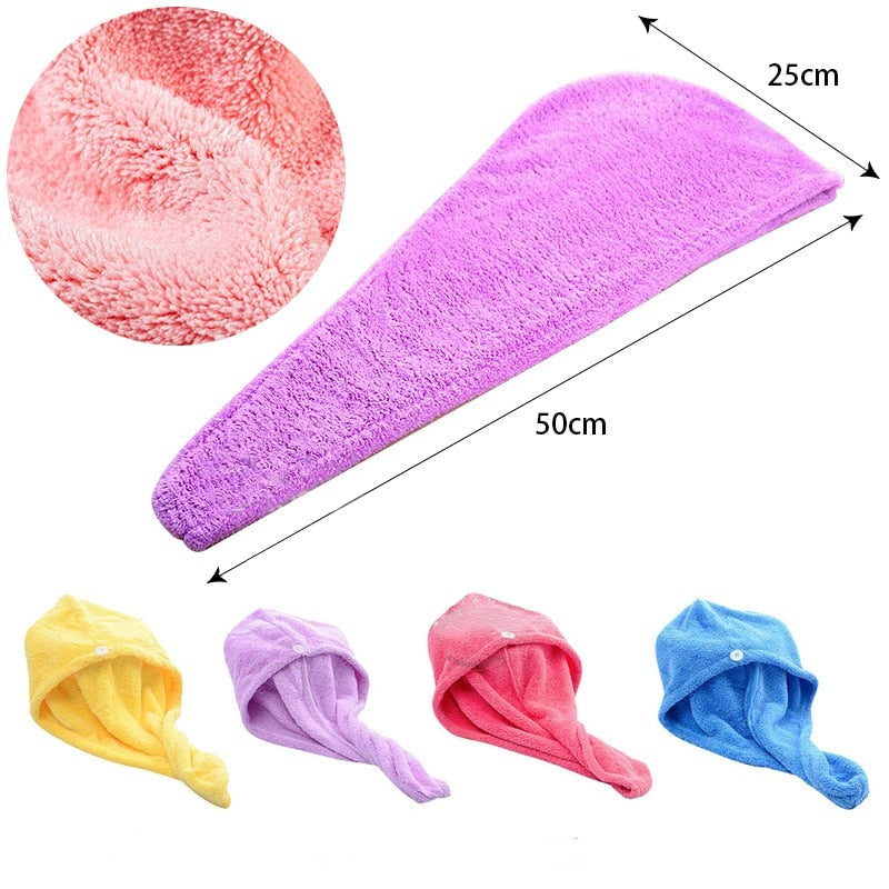 MagicTowel - Serviette Cheveux Microfibre Absorbante