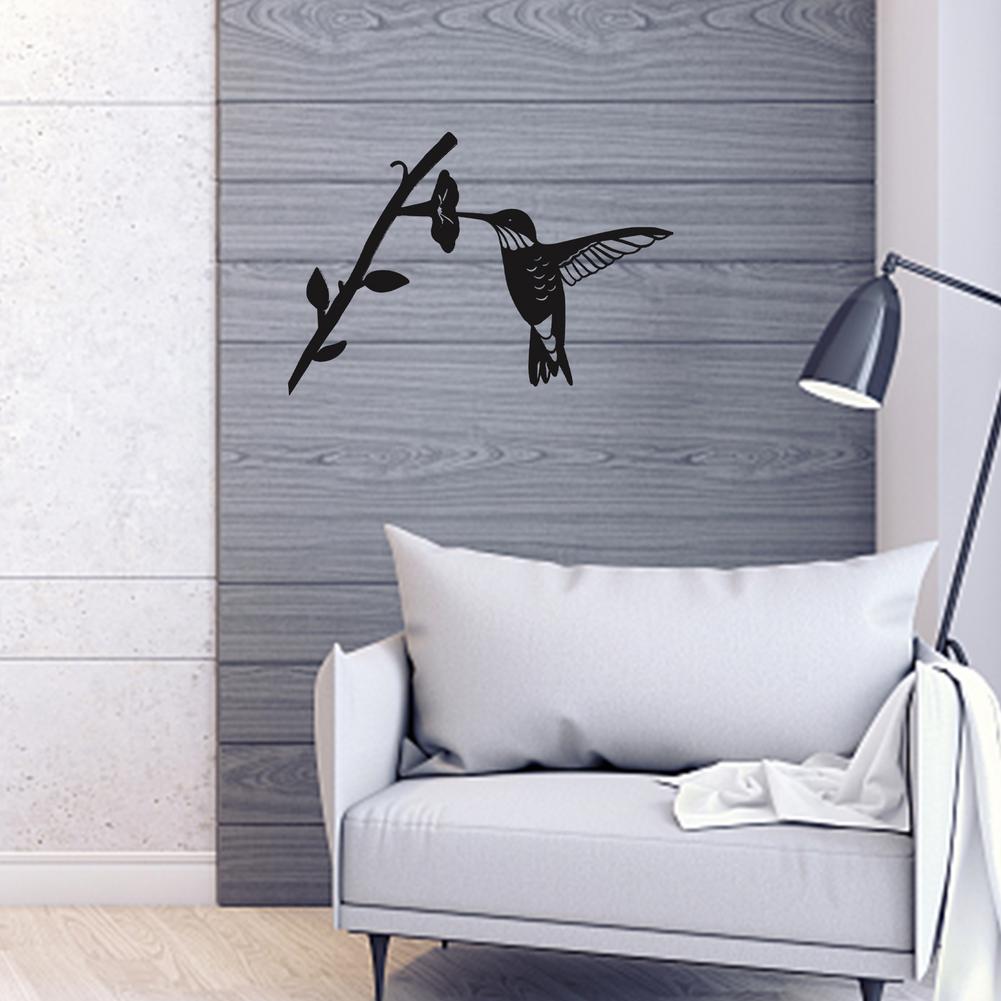 FeatherGlow Garden Art – Oiseau Métal pour Jardin