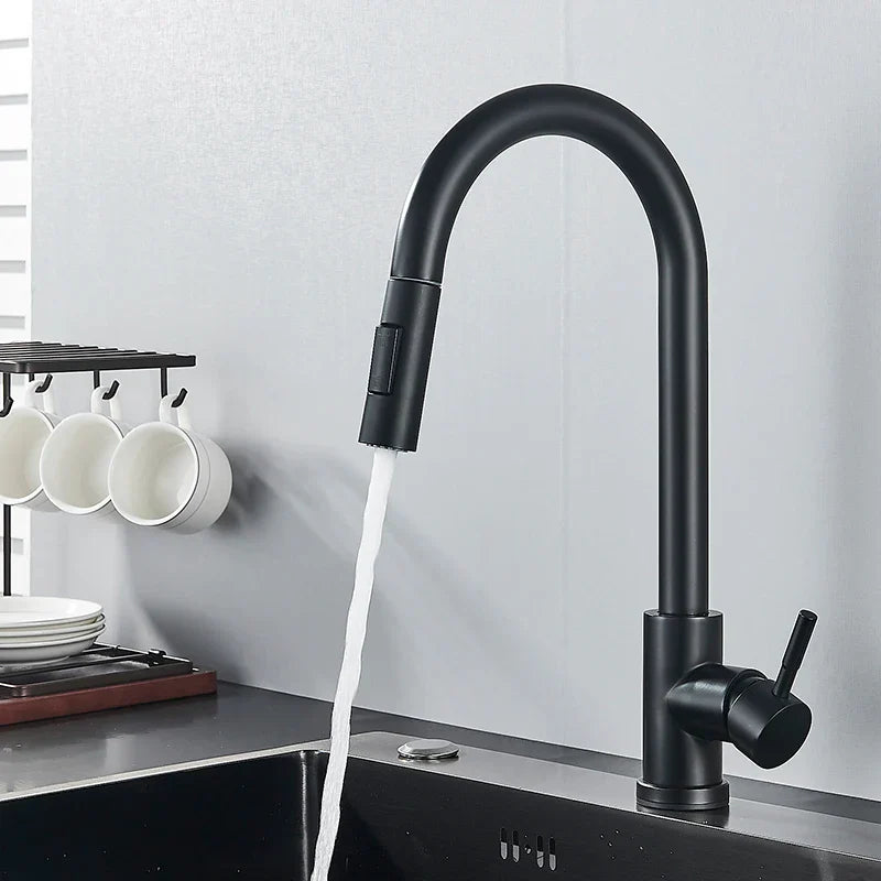 FlowMaster - Robinet de Cuisine Luxueux avec Rotation 360°