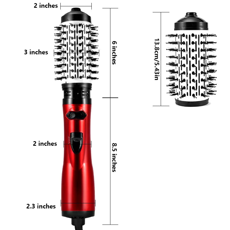RevolveGlam Styler – Brosse 3-en-1 Électrique