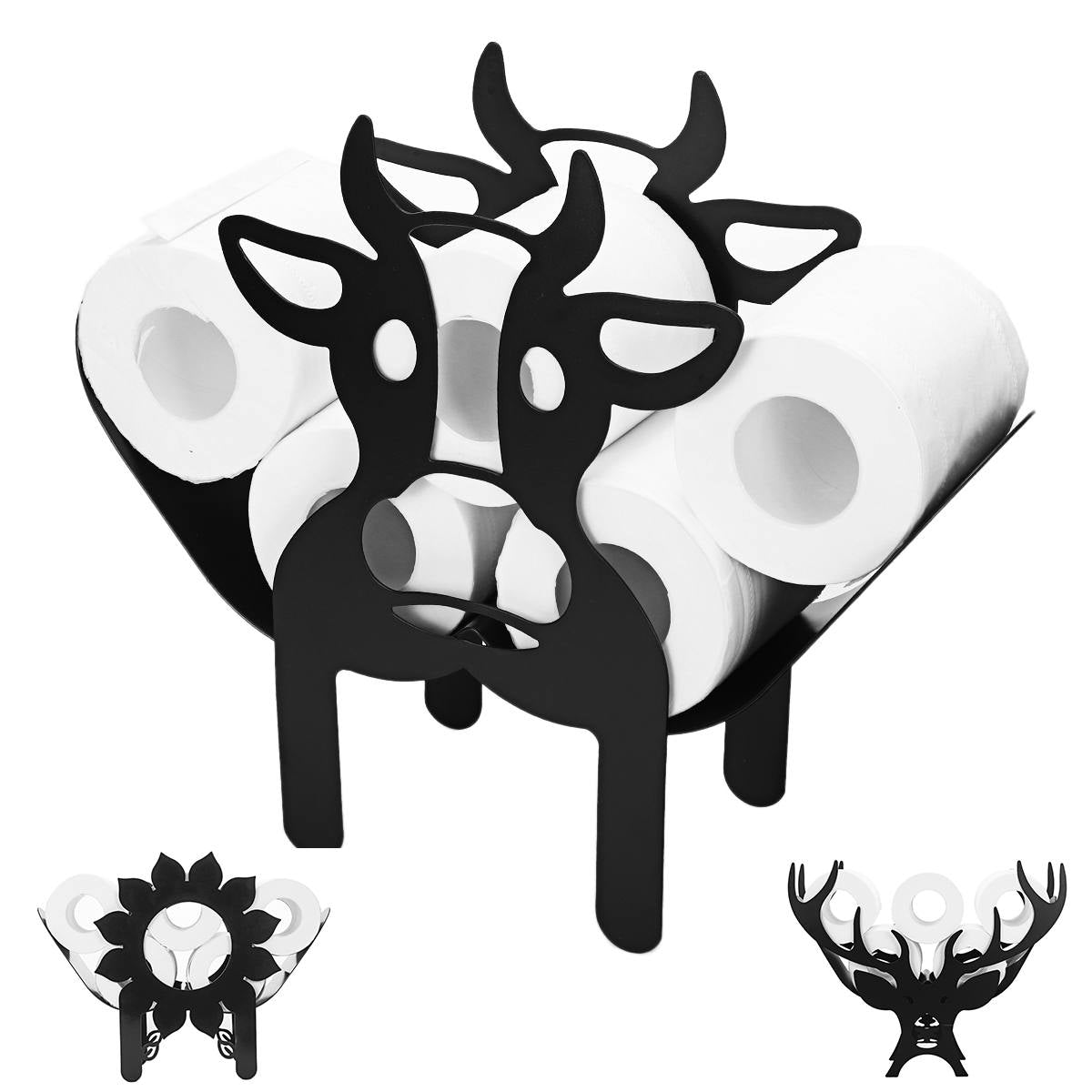 FunShape - Porte-papier toilette mural en forme d'animal