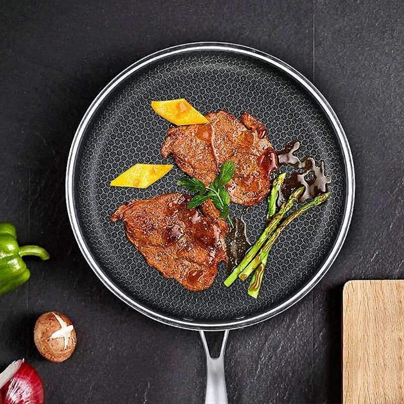 ProCook Elite - Poêle Inox Antiadhésive Durable