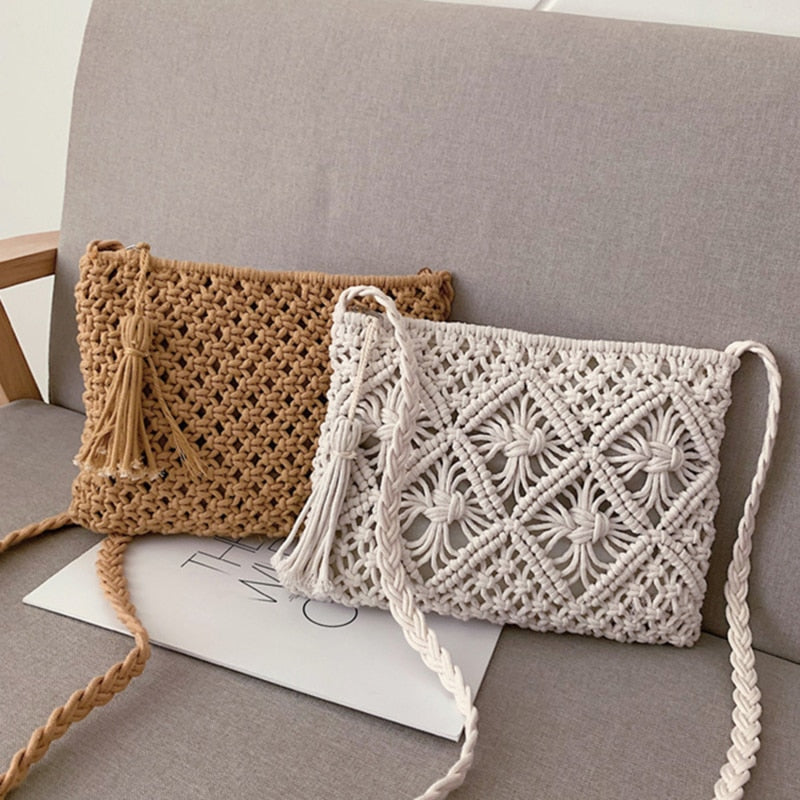 GwenBag – Sac Bandoulière Élégant Tressé