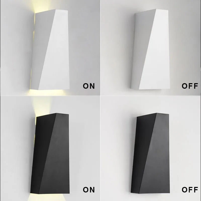 LumiNest - Applique Murale LED Moderne à Double Faisceau