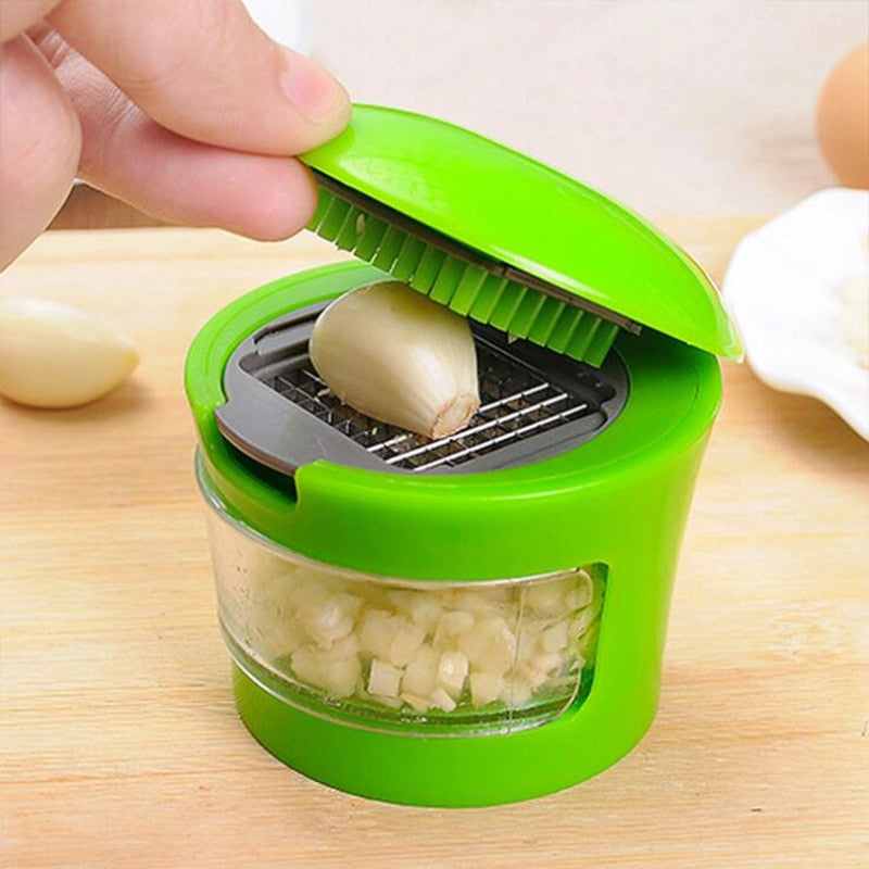 GarlicPress Pro - Presse-Ail Compact avec Réservoir