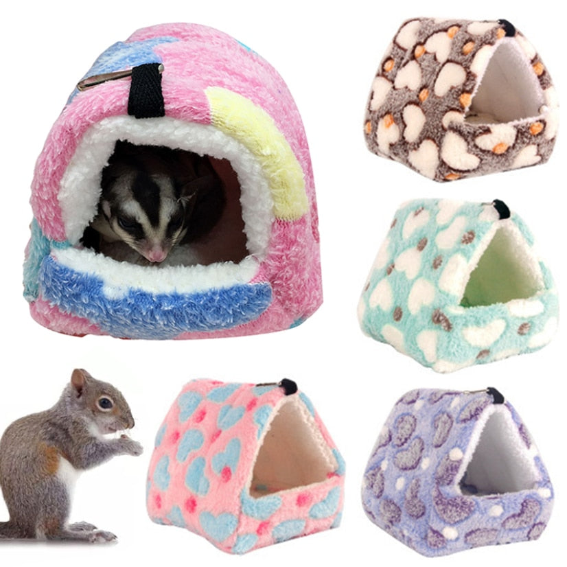 HarryHamster - Maison Hamster Douce avec Hamac