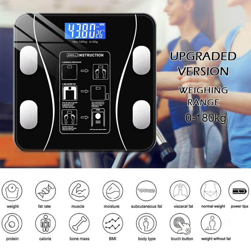 FitScale Pro - Analyse Corporelle Précise en un Clin