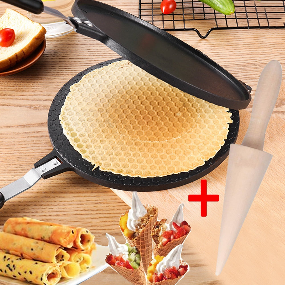 WaffleMaster Pan – Appareil Pratique Gaufres Omelettes