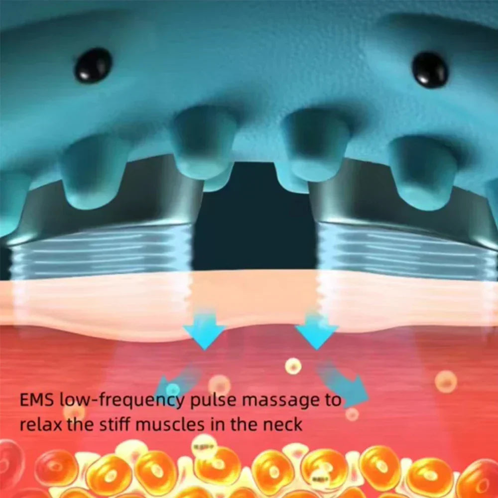 FlexEase - Masseur de nuque chauffant à vibration