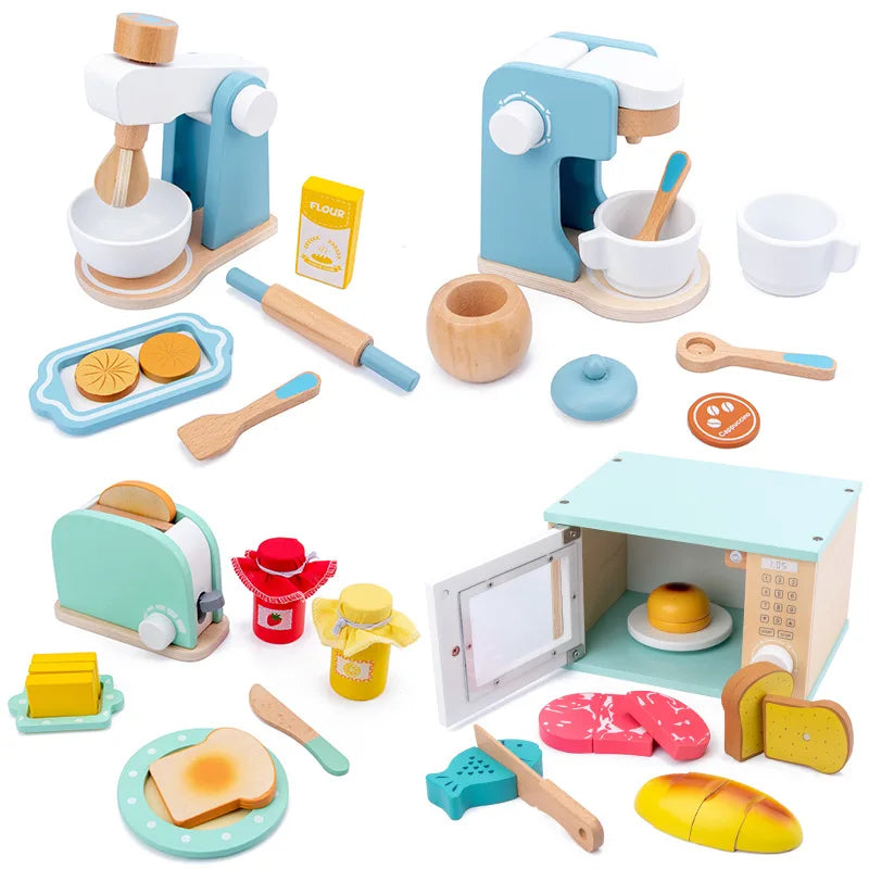 WoodPlay Set – Cuisine en Bois Réaliste pour Enfants