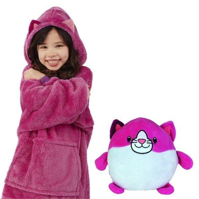 SnugBear - Hoodie Magique avec Ours en Peluche