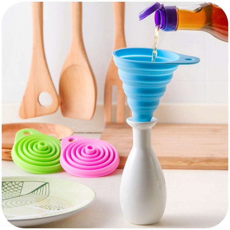 FoldEase Funnel - Entonnoir de Cuisine Pratique