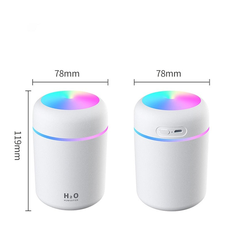 AquaMist Humidifier - Éclairage Coloré pour Ambiance