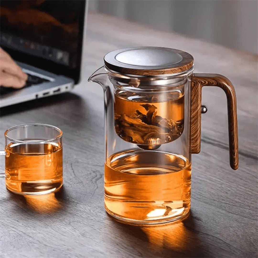 ClearBrew – Théière Transparente Élégante Café & Thé